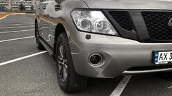 Nissan Armada 2016–2024 Boční prahy New Vision Grey (2 ks., hliník) fotografie 8