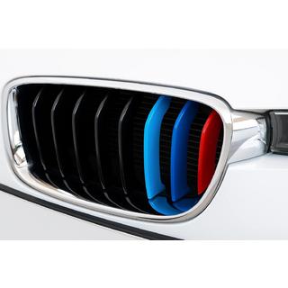 Kryty na mřížku chladiče pro 8lamelovou (3 ks) BMW řada 3 F30/F31 2012–2019 fotografie 1