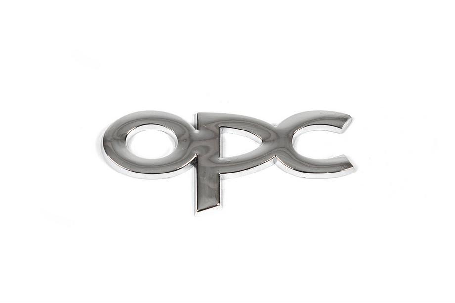 Opel Kovový emblém na víko kufru OPC (chrom) Fotografie 1