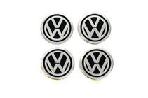 Volkswagen Samolepky na středové krytky kol 60 mm vw-60-n-bl (4 ks) fotografie 2