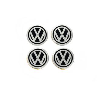 Samolepky na středové krytky kol 60 mm vw-60-n-bl (4 ks) fotografie 2