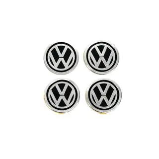 Samolepky na středové krytky kol 60 mm vw-60-n-bl (4 ks) fotografie 2