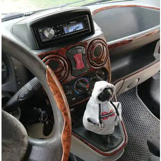 Potah na řadicí páku ve stylu mikiny s kapucí V931 (DD) fotografie 3