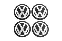 Volkswagen Samolepky na středové krytky 90 mm (4 ks) fotografie 2