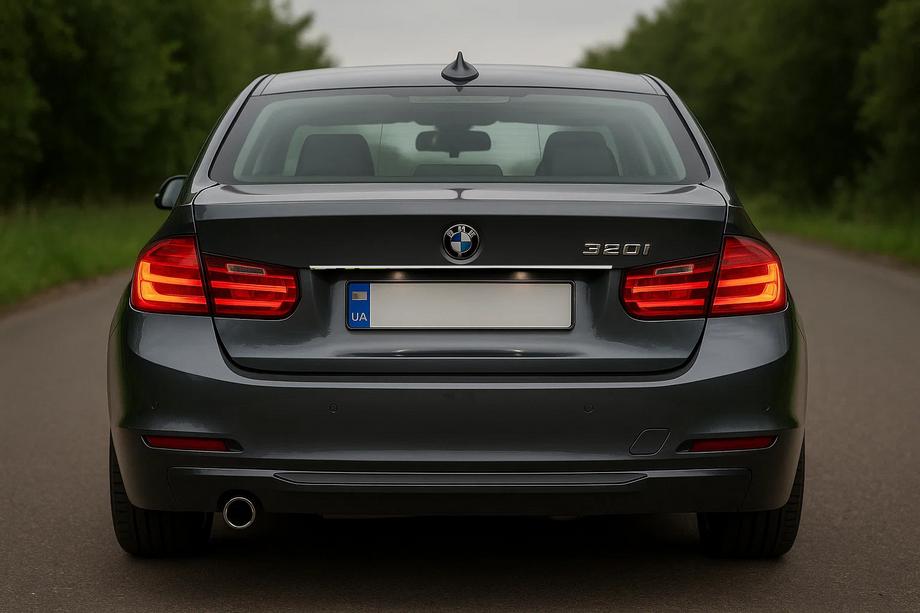 BMW řada 3 F30/F31 2012–2019 Lišta nad SPZ (nerez) Image