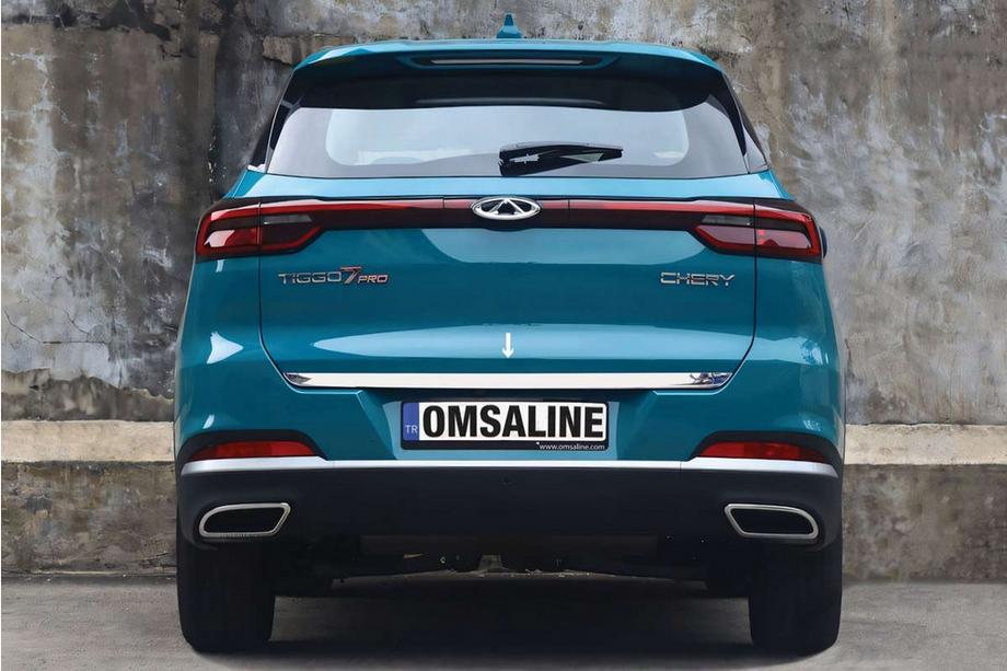 Chery Tiggo 7 2020– Chromová lišta na hranu víka kufru (OmsaLine) Image