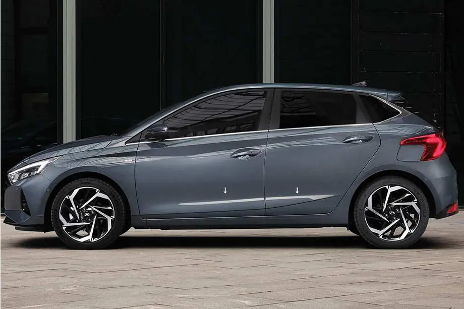 Hyundai I-20 2020– Dveřní lišty OmsaLine (4 ks, nerez) Image