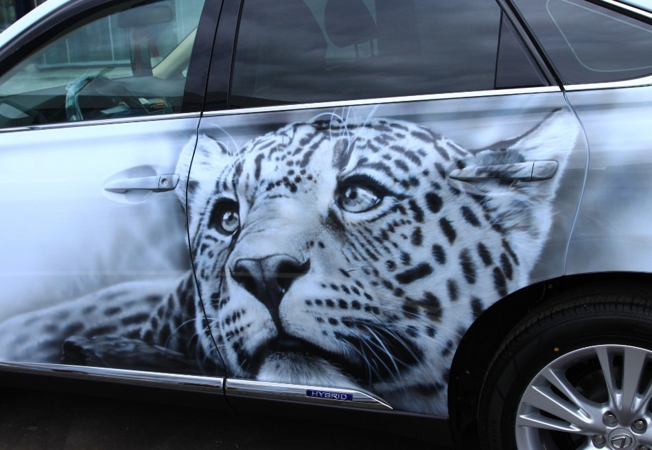 Airbrush jako forma tuningu automobilu