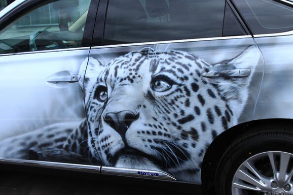 Airbrush jako forma tuningu automobilu
