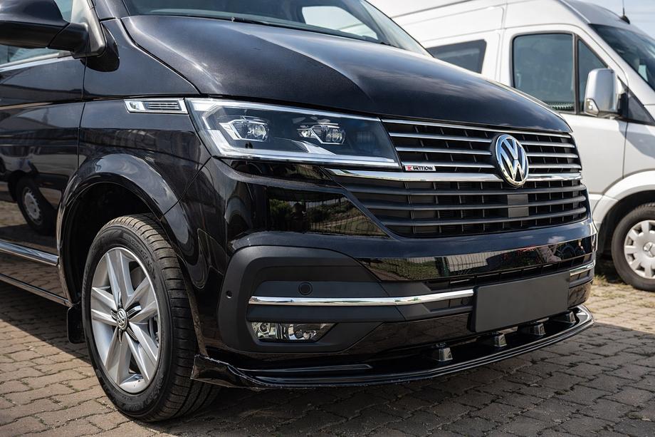 Volkswagen T6 2015–2024 Přední lip spoiler 2019-2021 Orion (ABS) Image