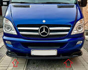 Mercedes Sprinter W906 2006–2018 Přední lip spoiler 2006-2013 (ABS) fotografie 2