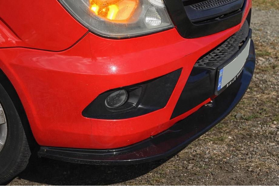 Mercedes Sprinter W906 2006–2018 Přední lip spoiler 2013-2018 (ABS) Fotografie 2
