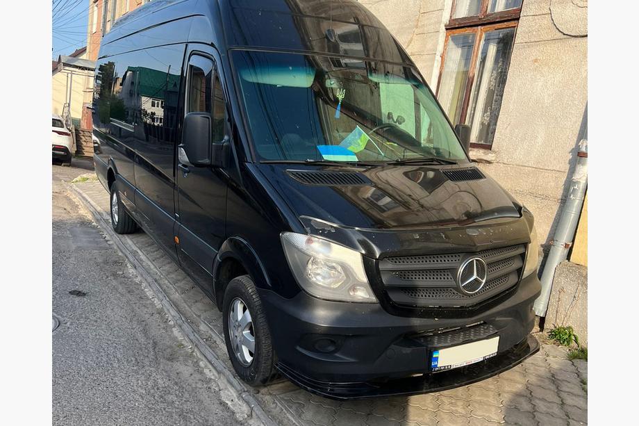 Mercedes Sprinter W906 2006–2018 Přední lip spoiler 2013-2018 (ABS) Fotografie 5