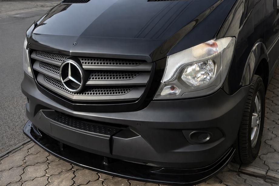 Mercedes Sprinter W906 2006–2018 Přední lip spoiler 2013-2018 (ABS) Fotografie 1