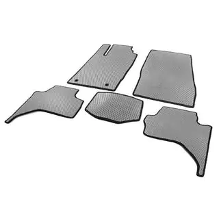 EVA autokoberce (Long base, šedé) Mitsubishi L200 2015–2024 fotografie 3
