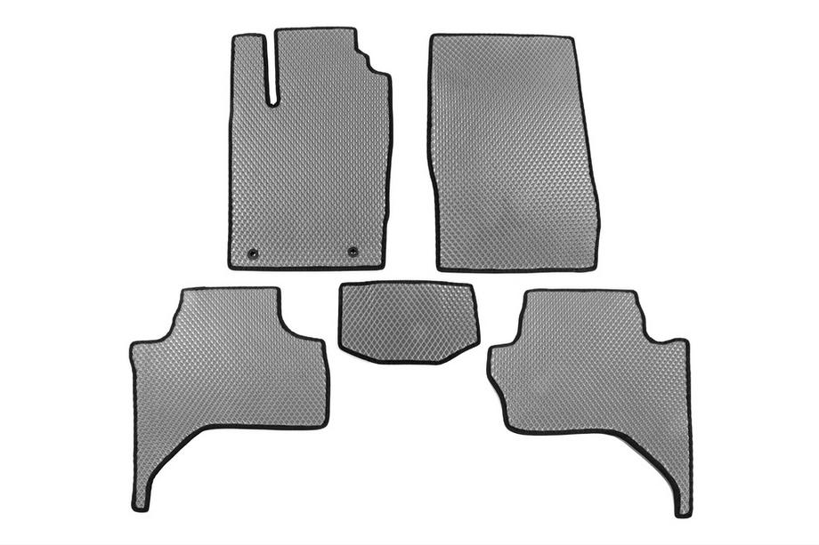 Mitsubishi L200 2015–2024 EVA autokoberce (Long base, šedé) Image