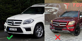 Mercedes GL/GLS třída X166 2012–2019 Přední maska GT Panamericana (pro GL) – zlevněno fotografie 5