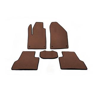 Autokoberce EVA (hnědé) Jeep Cherokee KL 2013– fotografie 1