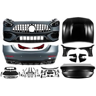 Restylingový body kit pro W206 AMG Mercedes C-Class W205 2014–2021 fotografie 1