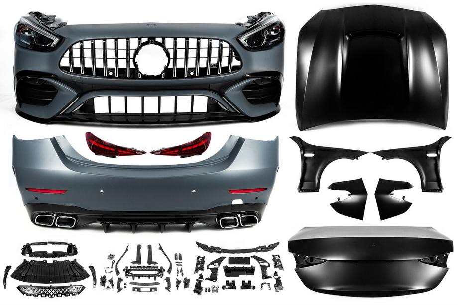 Mercedes C-Class W205 2014–2021 Restylingový body kit pro W206 AMG Image