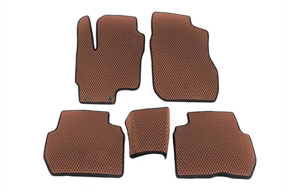 Mitsubishi Outlander 2012–2021 EVA autokoberce do interiéru P-HEV (hnědé) Image