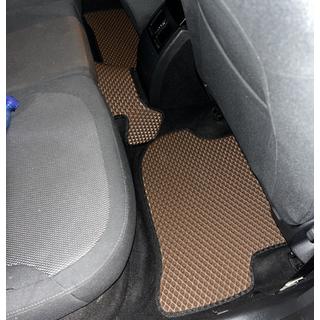 Autokoberce EVA (hnědé) fotografie 3