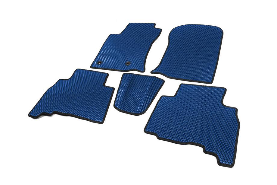 Toyota Land Cruiser Prado 150 2009–2023 EVA autokoberce (modré) 5místný, 2010-2013 Fotografie 2