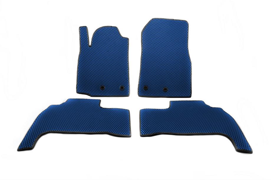 Toyota Land Cruiser 200 2007–2021 EVA autokoberce do interiéru (2012-2021, modré) Image