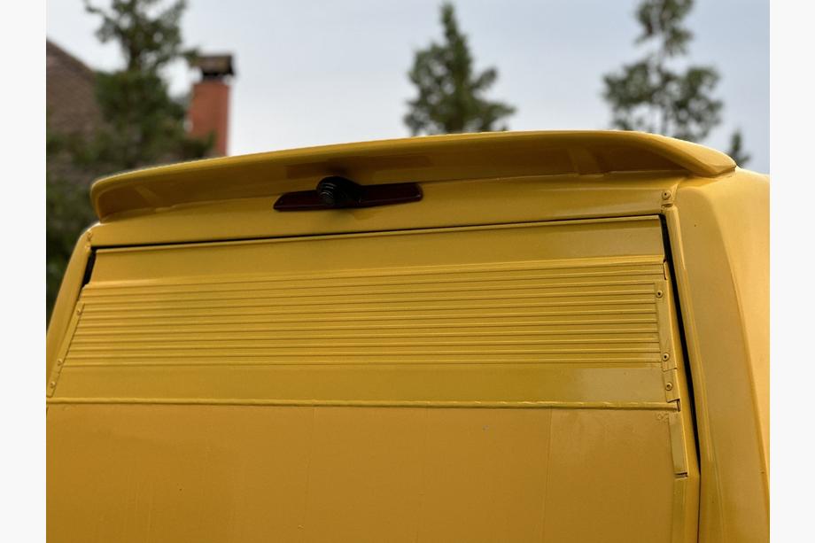 Volkswagen Crafter 2006–2016 Spoiler z ABS (k lakování) Fotografie 2