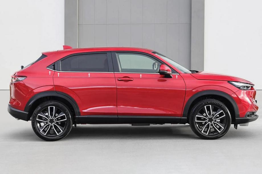 Honda eNS1 2022– Spodní lišty oken OmsaLine (10 ks, nerez) Image