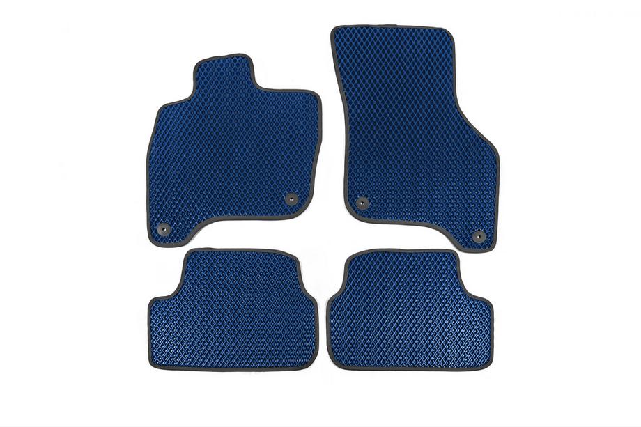 Volkswagen Golf 7/E-Golf 2012–2020 Autokoberce EVA do interiéru pro E-Golf (modré) Image