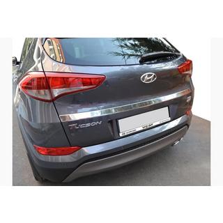 Výprodej: Chromová lišta nad SPZ (2015—2018, horní, široká, nerez) Hyundai Tucson TL 2016–2021 fotografie 1