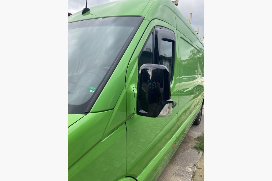 Mercedes Sprinter W906 2006–2018 Kryty na zrcátka BlackEdition (2 ks, plast) Fotografie 5