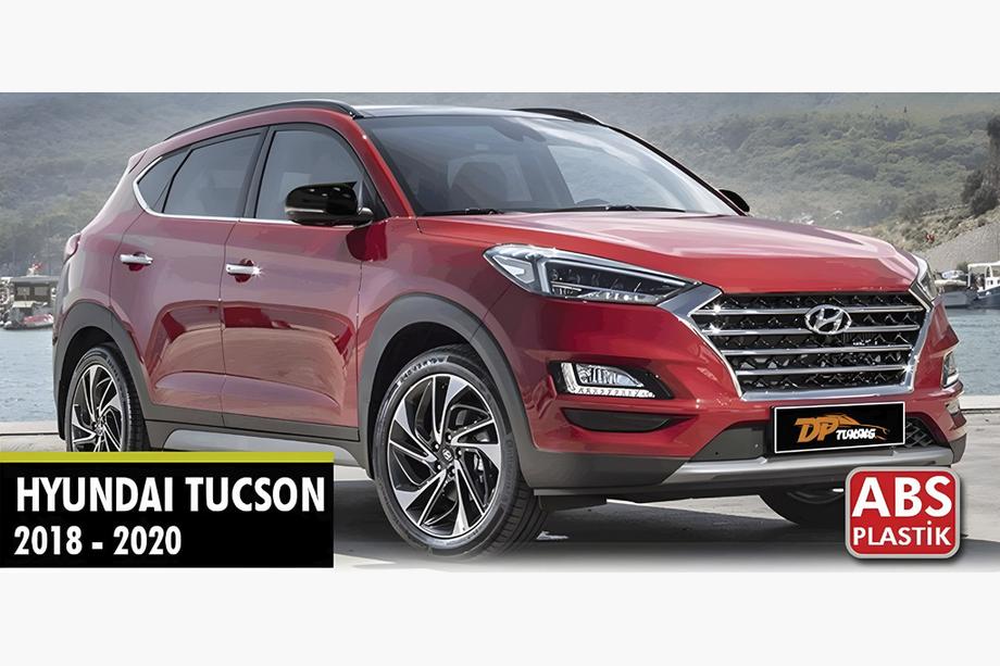 Hyundai Tucson TL 2016–2021 Kryty zrcátek BMW-Style (2018-2020, 2 ks) Fotografie 4