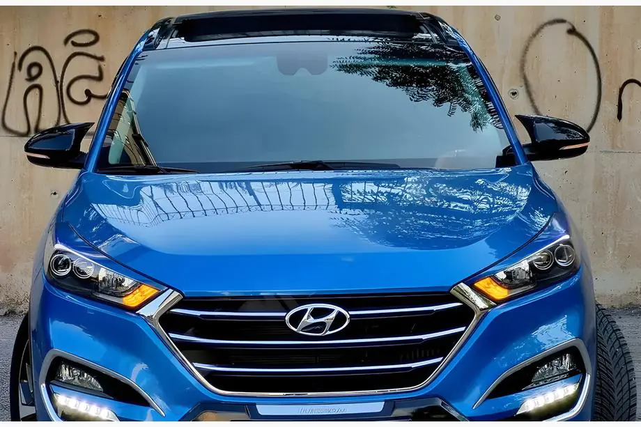 Hyundai Tucson TL 2016–2021 Kryty zpětných zrcátek BMW-Style (2015-2018, 2 ks) Fotografie 5