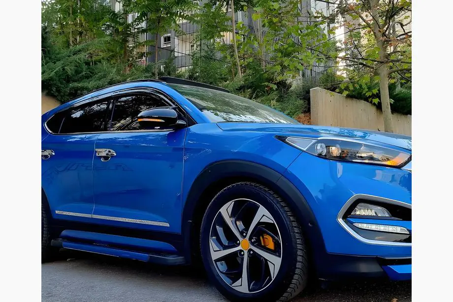 Hyundai Tucson TL 2016–2021 Kryty zpětných zrcátek BMW-Style (2015-2018, 2 ks) Fotografie 7
