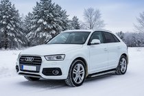 Audi Q3 2011–2019 Boční prahy Shining V1 (2 ks, hliník) fotografie 1