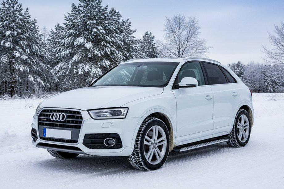 Audi Q3 2011–2019 Boční prahy Shining V1 (2 ks, hliník) Image