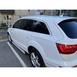 Boční prahy Shining V1 (2 ks, hliník) Audi Q7 2005–2015 fotografie 3