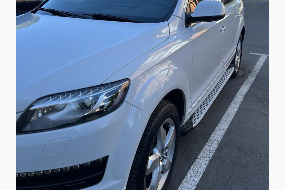 Audi Q7 2005–2015 Boční prahy Shining V1 (2 ks, hliník) Image