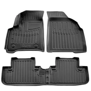 Gumové autokoberce Stingray 3D (5 ks, polyuretan)