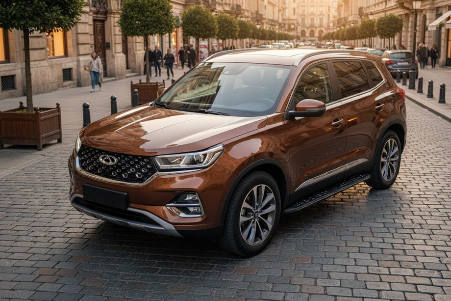 Chery Tiggo 7 2020– Boční nášlapy Tayga Black (2 ks, hliník) Image