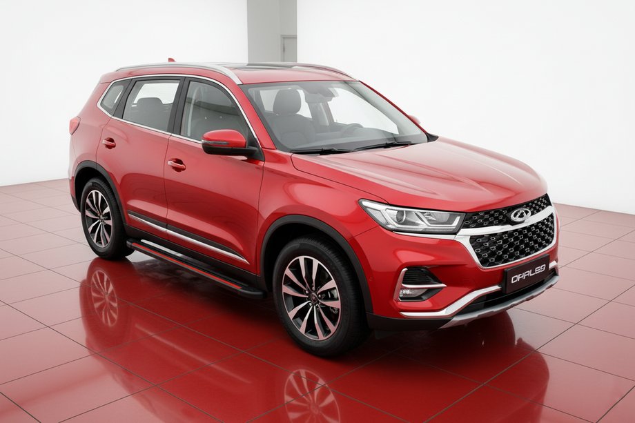 Chery Tiggo 7 2020– Boční nášlapy Maya Red (2 ks, hliník) Image