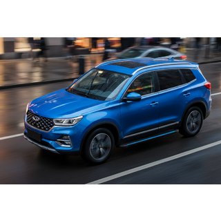Boční nášlapy Maya Blue (2 ks, hliník) Chery Tiggo 7 2020– fotografie 1