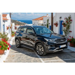 Boční nášlapy New Vision Black (2 ks, hliník) Chery Tiggo 7 2020– fotografie 1