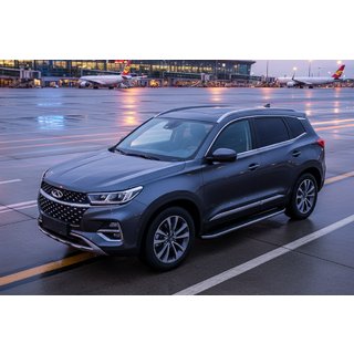 Boční prahy Tayga Grey (2 ks, hliník) Chery Tiggo 7 2020– fotografie 1