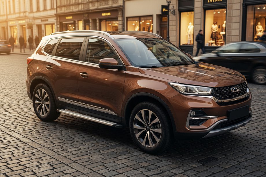 Chery Tiggo 7 2020– Boční nášlapy Maya V2 (2 ks, hliník) Image