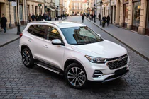 Chery Tiggo 7 2020– Boční nášlapy Allmond Grey (2 ks, hliník) fotografie 1
