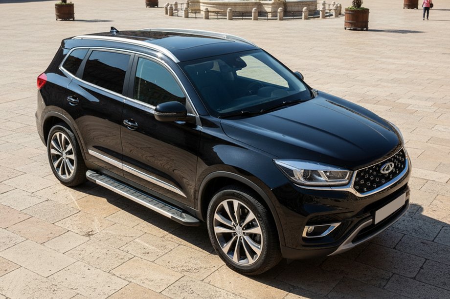Chery Tiggo 8 2017– Boční nášlapy RedLine V1 (2 ks, hliník) Image