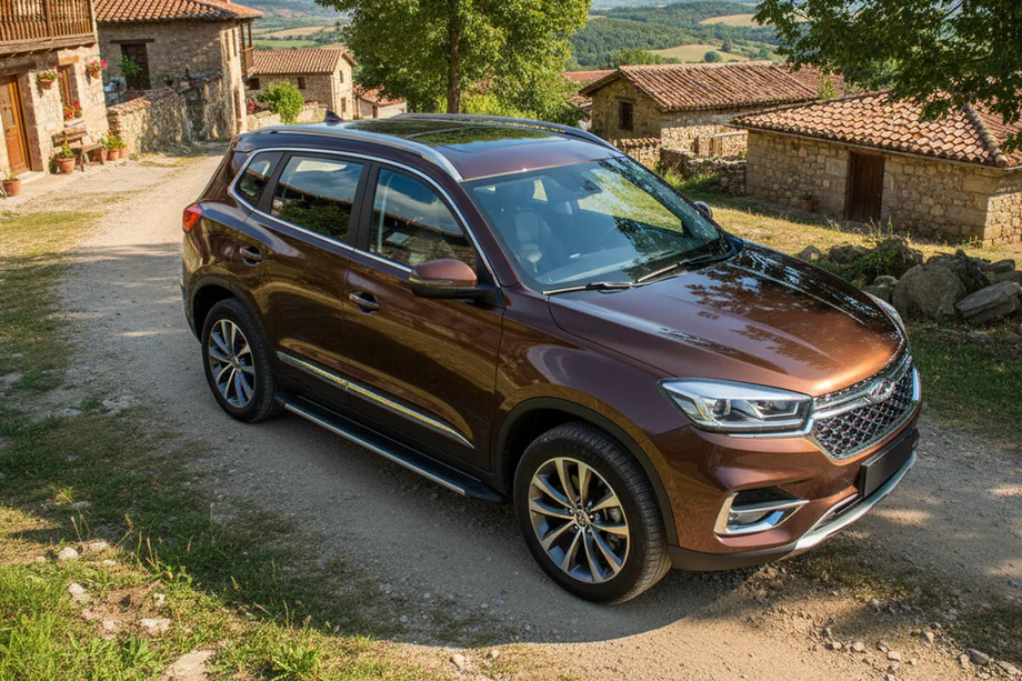 Chery Tiggo 8 2017– Boční nášlapy Maya V1 (2 ks, hliník) Image